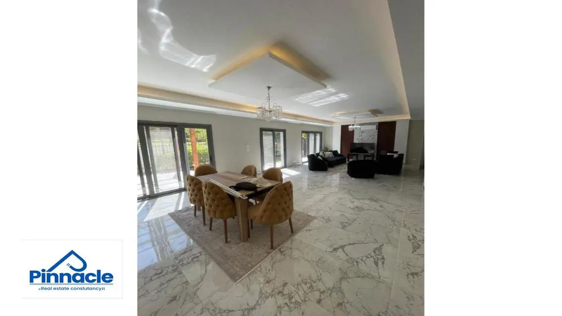 Duplex with garden for sale semi furnished