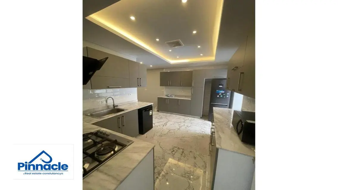Duplex with garden for sale semi furnished