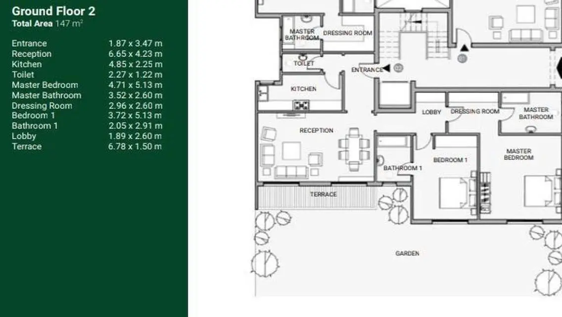 Luxury Apartment for Sale with Private Garden in Prime Location