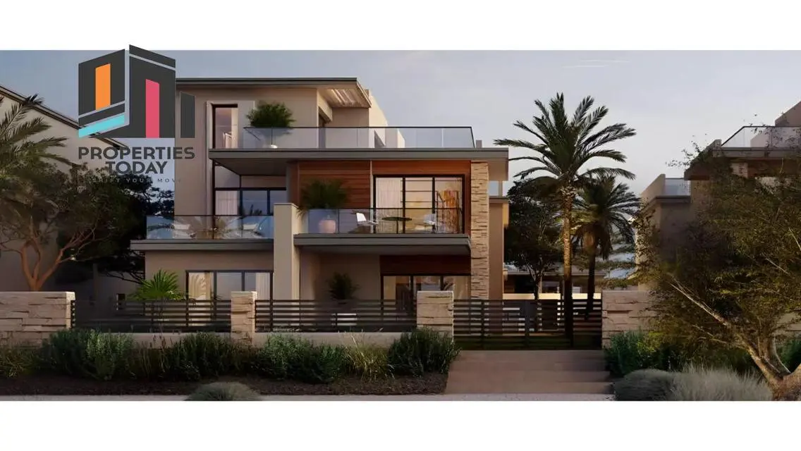 Twin House for sale with garden | Semi finished