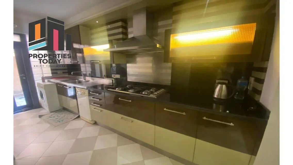 Furnished flat with garden for rent in Katameya