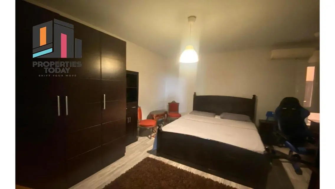 Furnished flat with garden for rent in Katameya