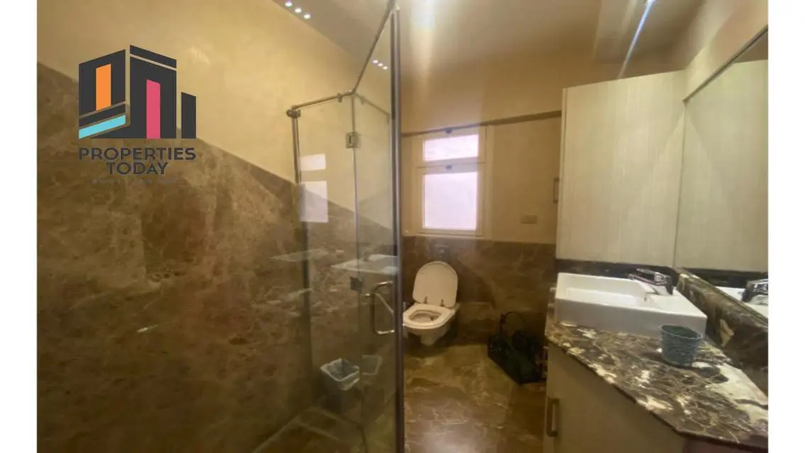 Furnished flat with garden for rent in Katameya