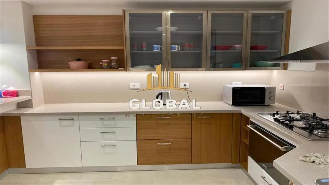 fully furnished modern apartment open view garden
