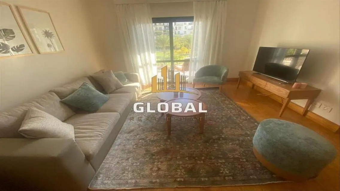 fully furnished modern apartment open view garden
