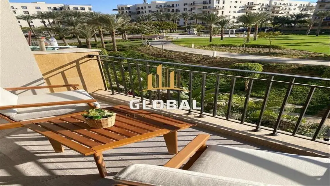 fully furnished modern apartment open view garden