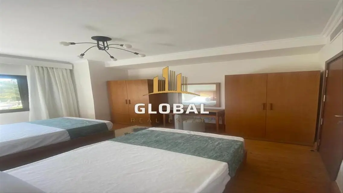 fully furnished modern apartment open view garden