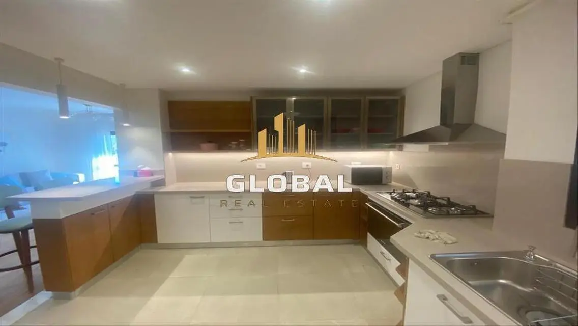 fully furnished modern apartment open view garden