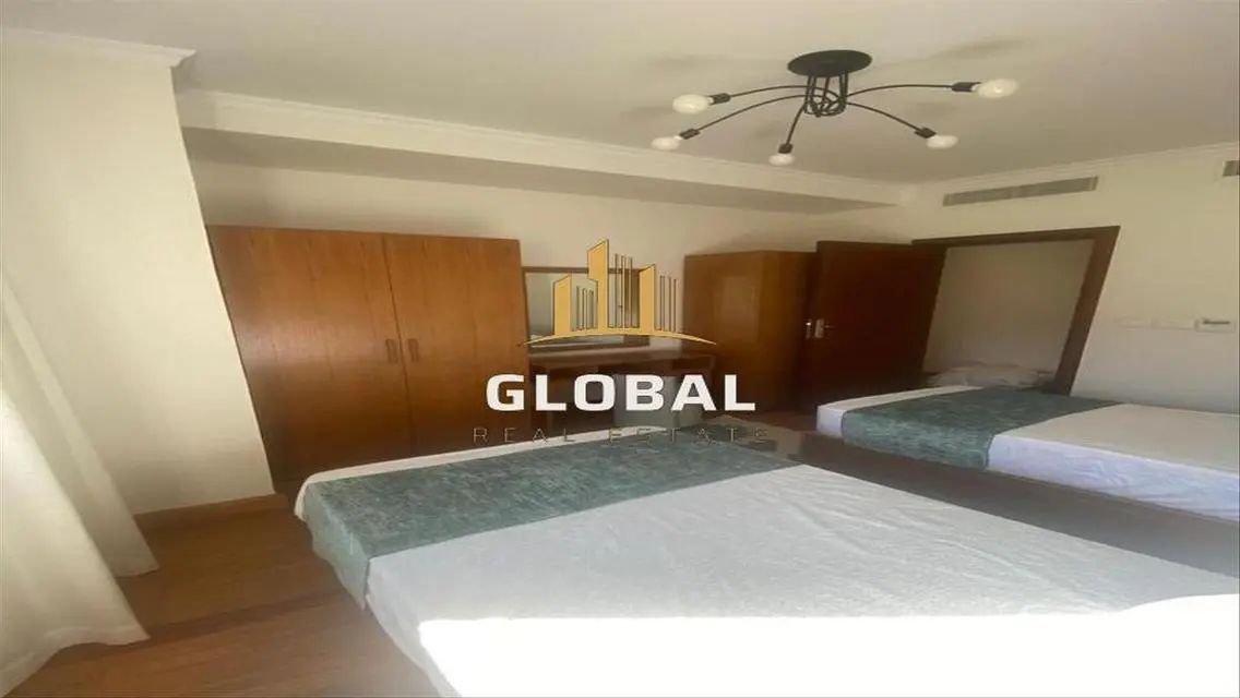 fully furnished modern apartment open view garden