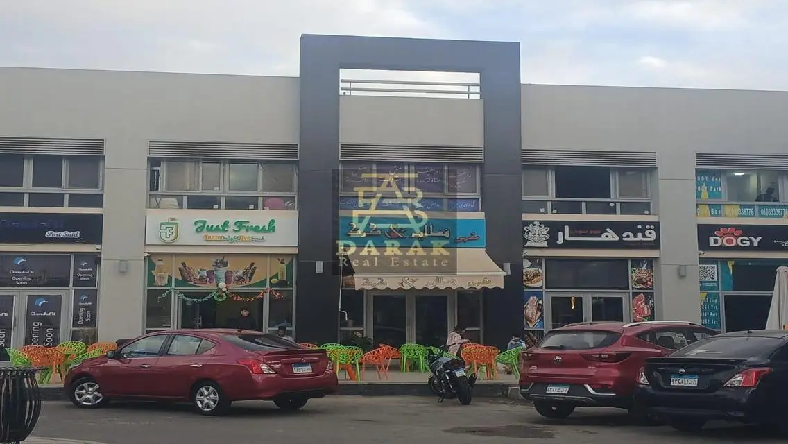 محل لايجار متشطب بمدينتي موقع مميز الكرافت زون