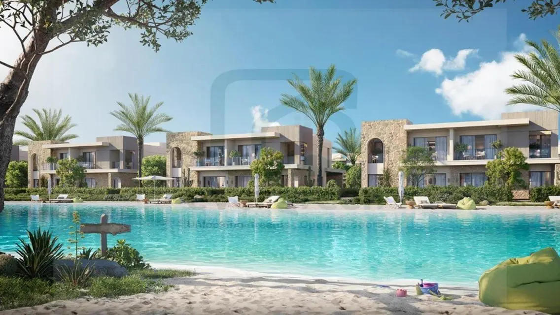 شالية متشطب فيو لاجون في سمر مع الاهلي صبور 0%مقدم