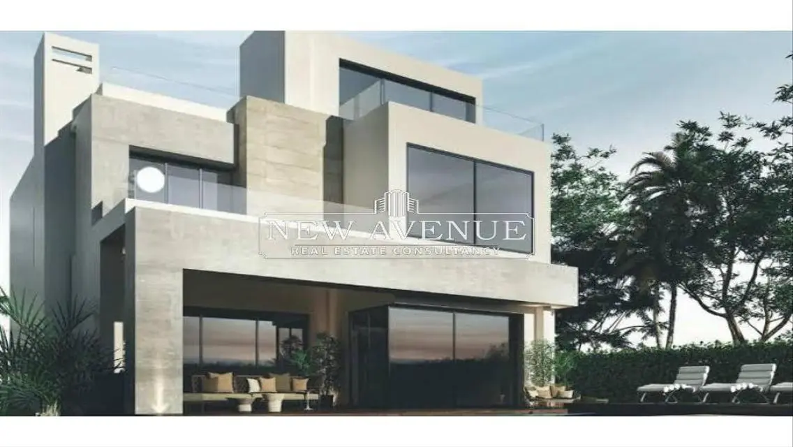 Delivered villa prime location in palm hills new cairo