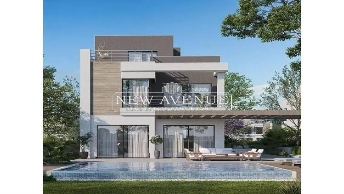 Delivered villa prime location in palm hills new cairo