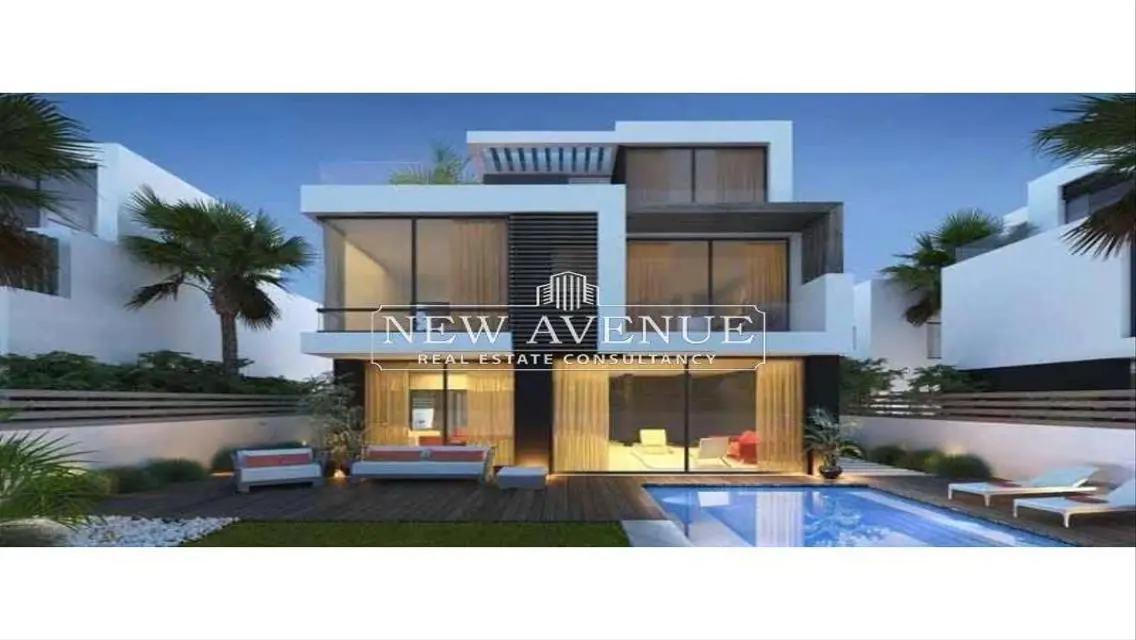 Delivered villa prime location in palm hills new cairo