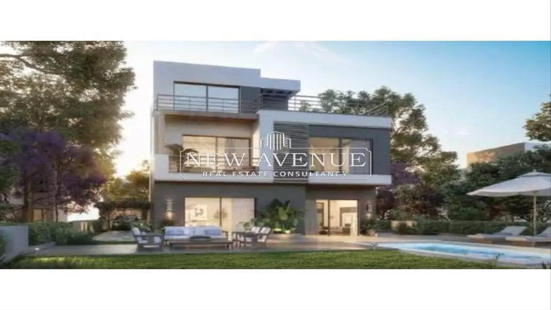 Delivered villa prime location in palm hills new cairo