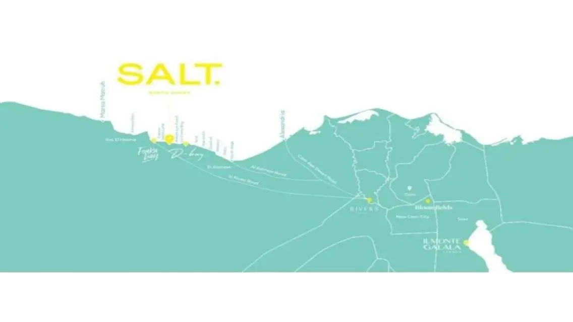 شقة فاخرة للبيع في مشروع Salt-Tatweer-Misr