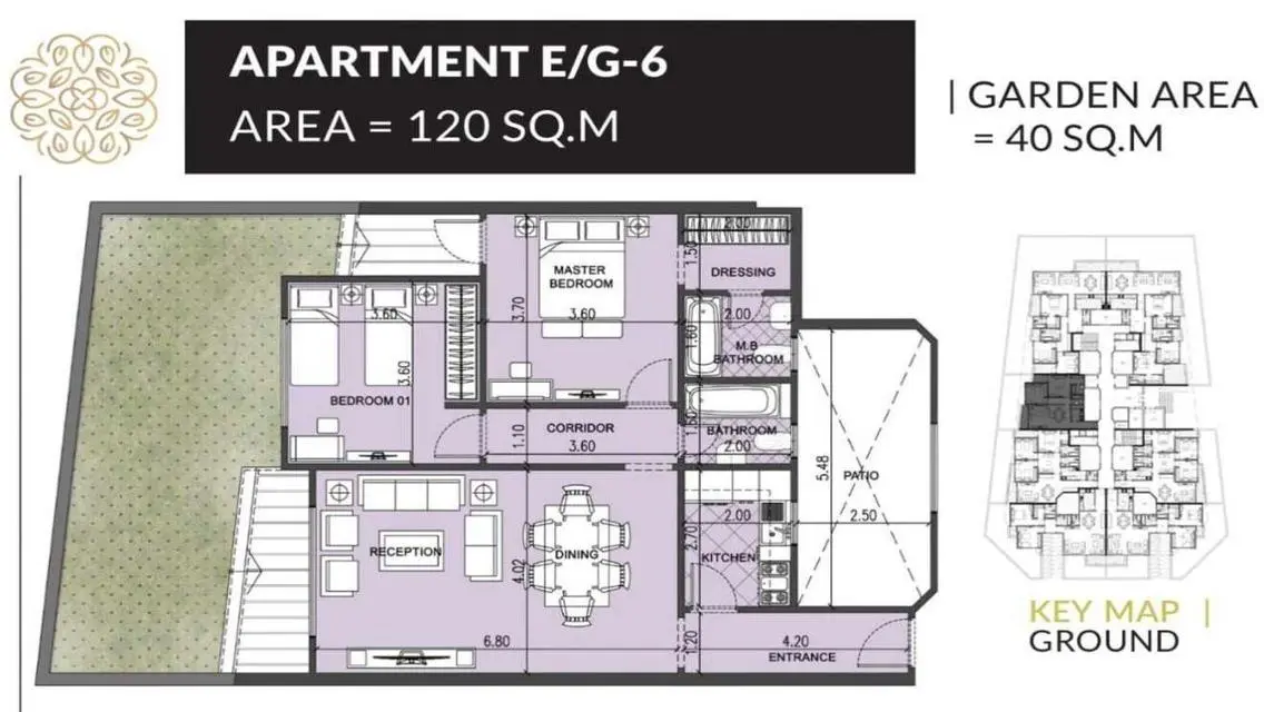 Luxury Apartment for Sale at 2,940,000 EGP