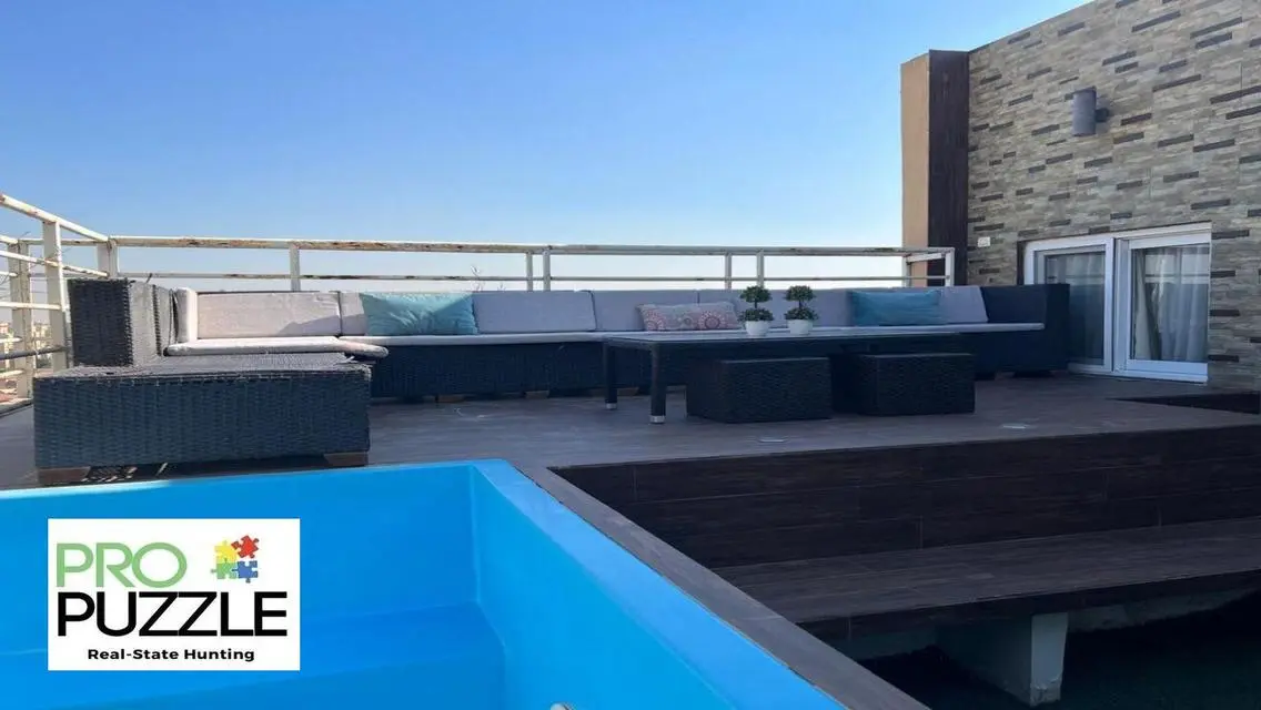 Luxury Family Apartment in Family City with Spacious Terrace and Pool