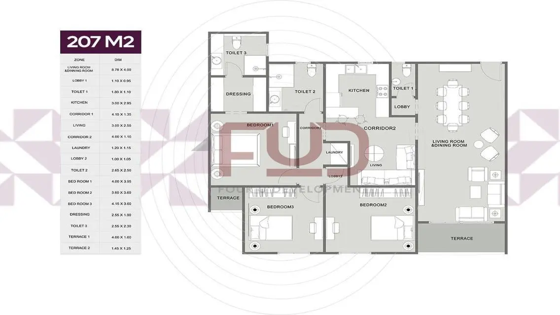 Luxurious Apartment in Okardia Compound