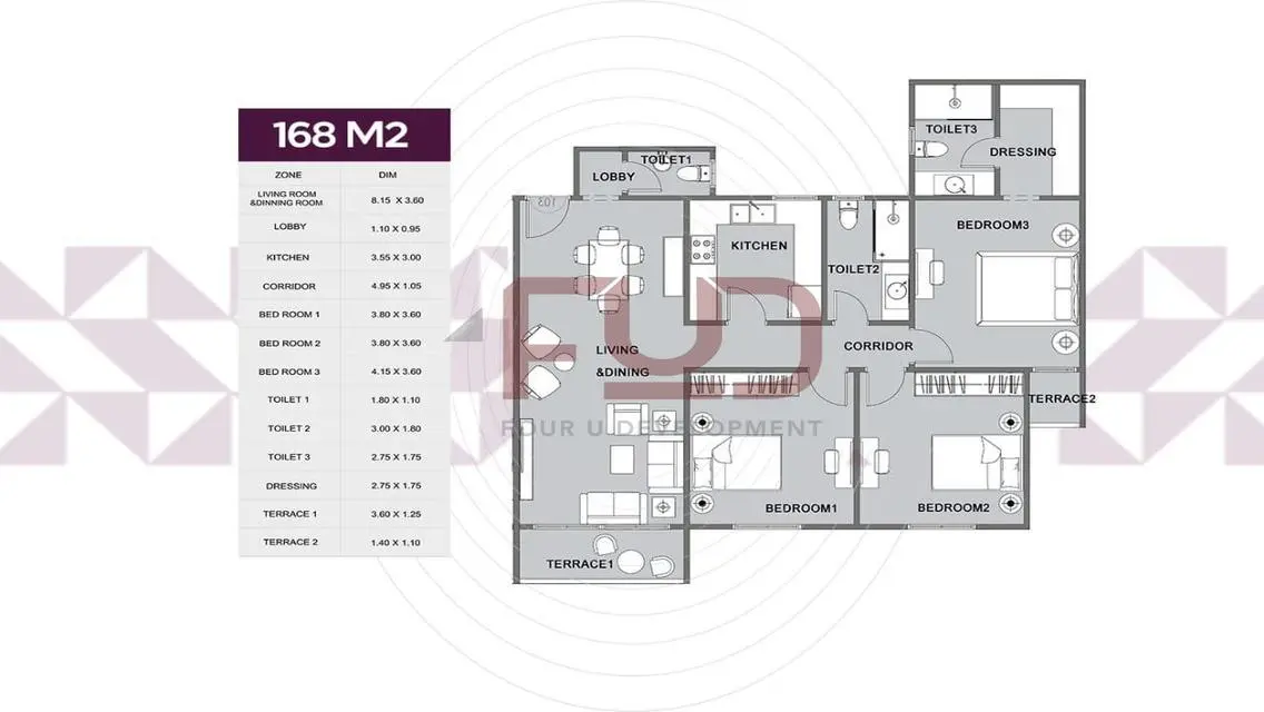 Luxurious Apartment in Okardia Compound