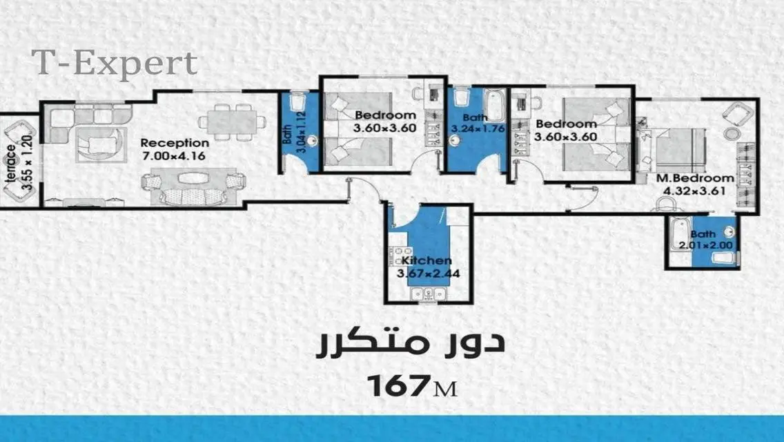 Modern Apartment for Sale with 167 Sqm and Payment Facilities