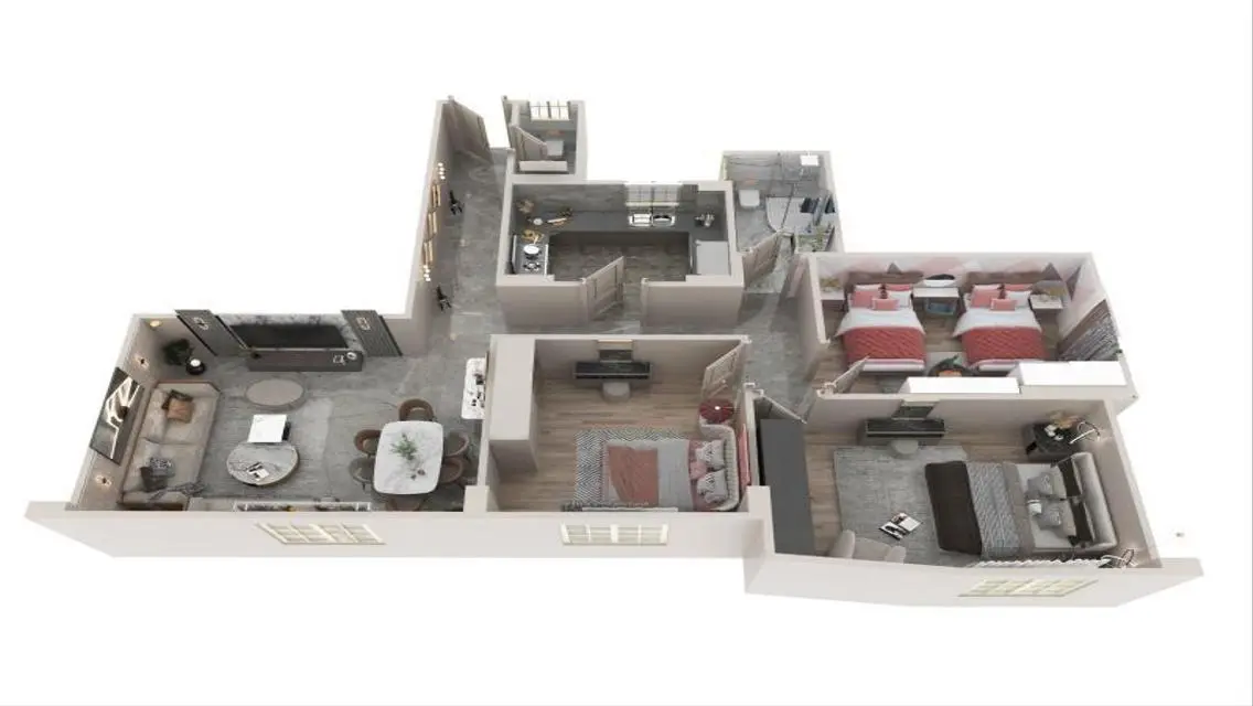 Spacious 3-Bedroom Apartment in the Heart of the City