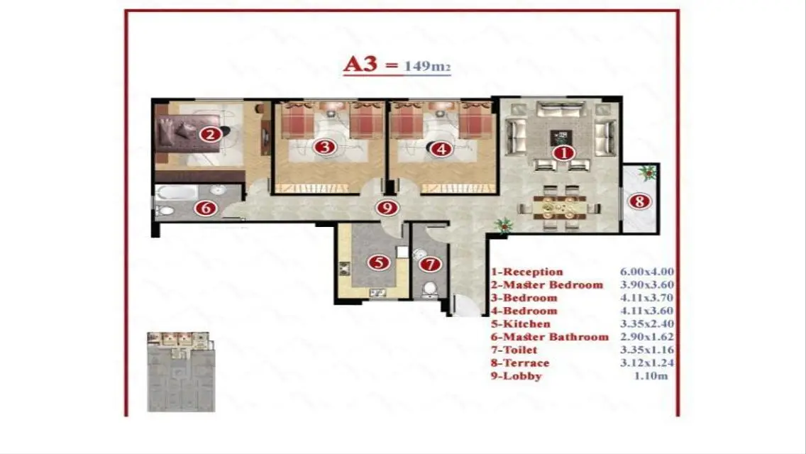 Spacious Apartment with Balcony and Covered Parking for Sale