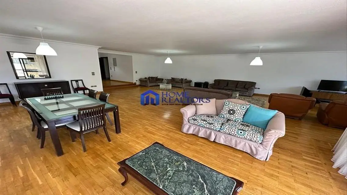 Sunny Fully Furnished Apartment for Rent in Maadi