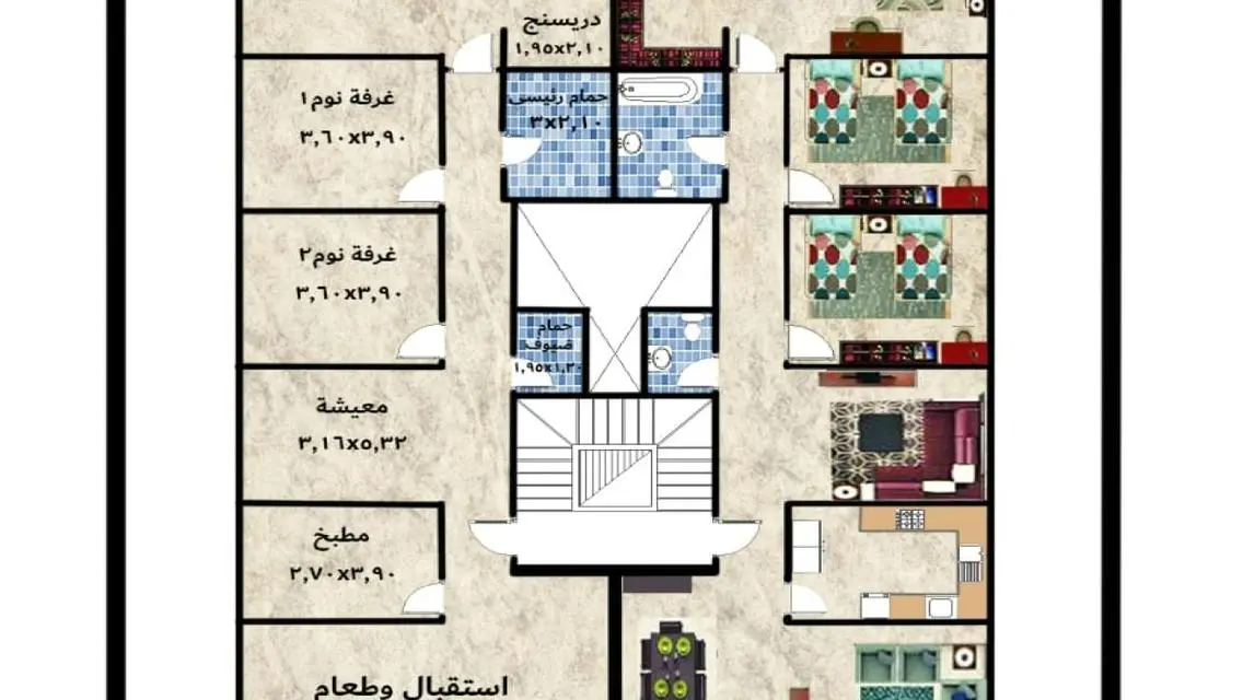 شقة رائعة للبيع في جنوب الأكاديمية