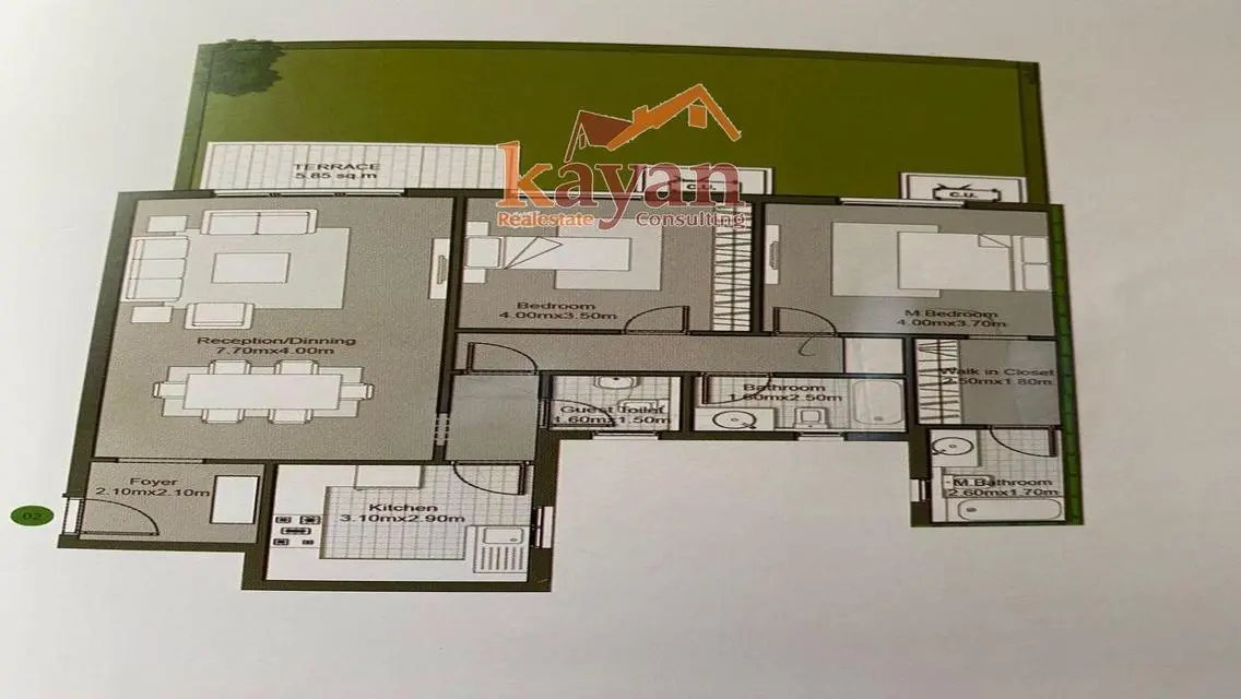 Stunning Apartment for Rent at 55,000 EGP