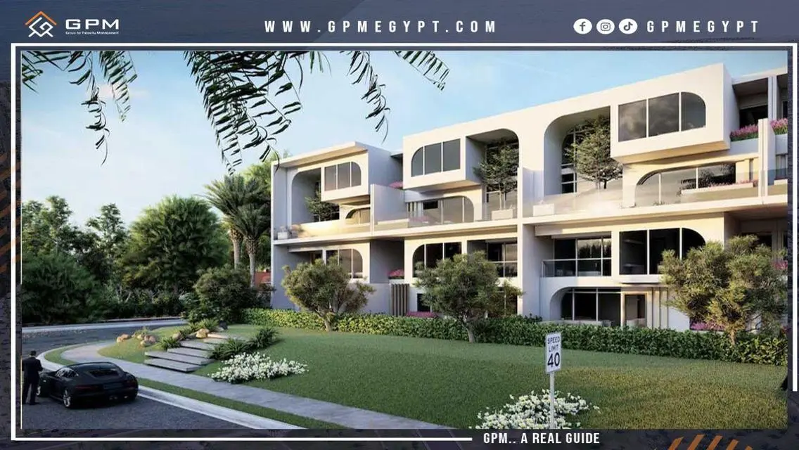 شقة فاخرة مع شرفة وحديقة خاصة