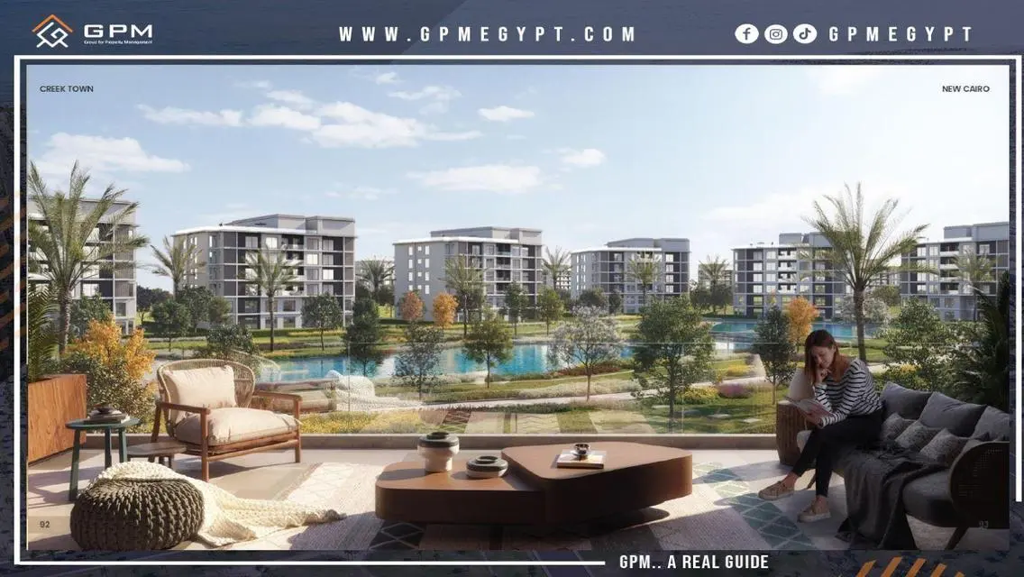 Luxury Apartment for Rent in Creek Town, New Cairo