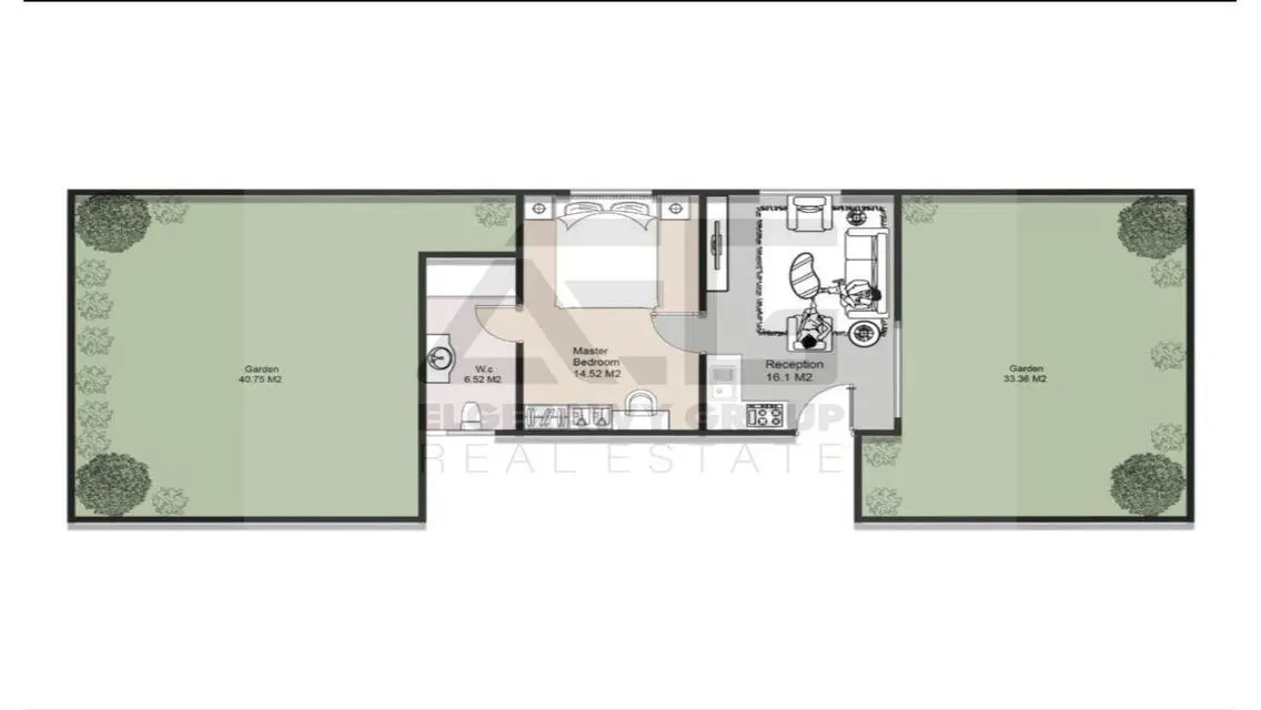 Apartment for Sale with Security Guard in Prime Location
