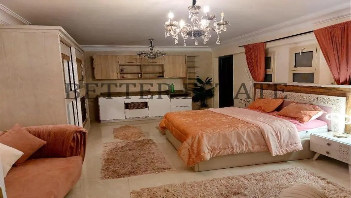 Luxury Apartment with Central Air Conditioning and Balcony
