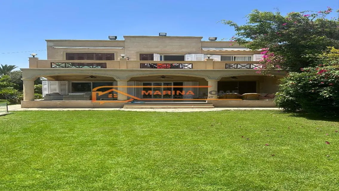 Luxury Villa for Sale in Marina 6 Overlooking Private Lakes