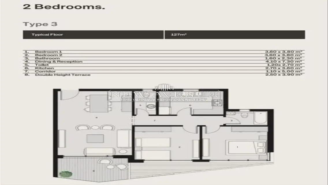 Stunning Apartment for Sale - 127 sqm