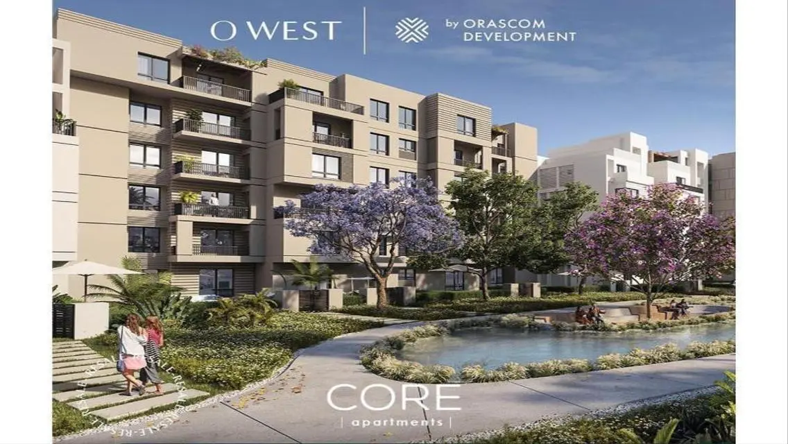 شقة فاخرة للبيع في Owest مع حديقة خاصة