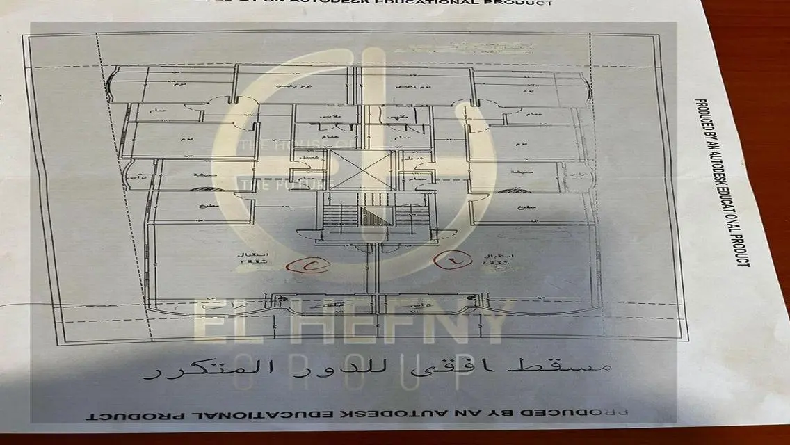 شقة فاخرة مع شرفة في موقع متميز