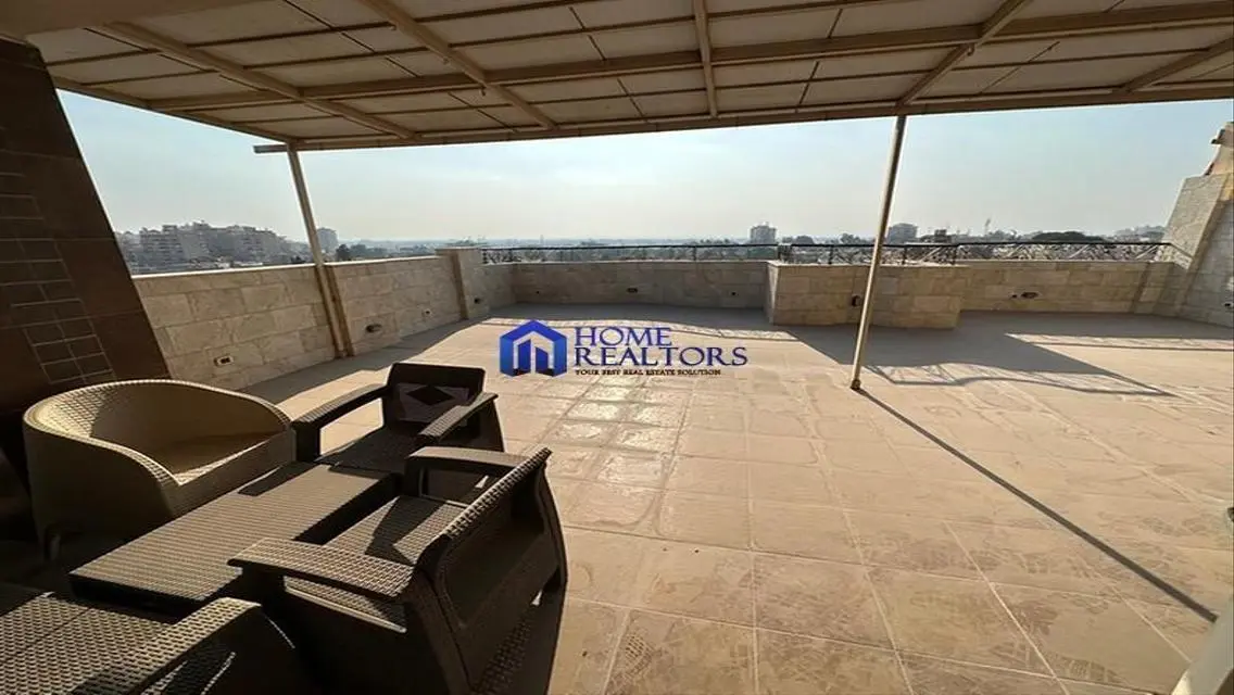 Spacious Fully Furnished Penthouse for Rent in Prime Location - Maadi Sarayat