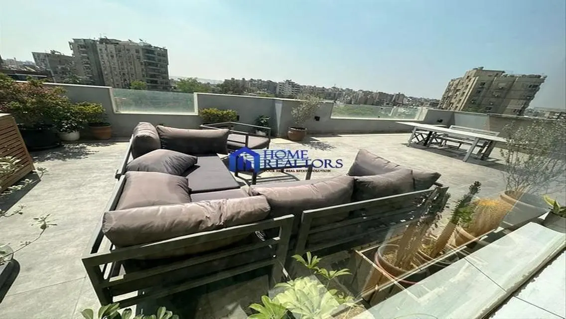 بنتهاوس فاخر للإيجار في المعادي دجلة