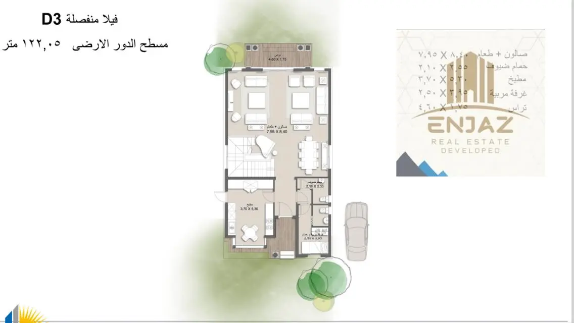 Luxury Villa for Sale in D3 with 320 sqm