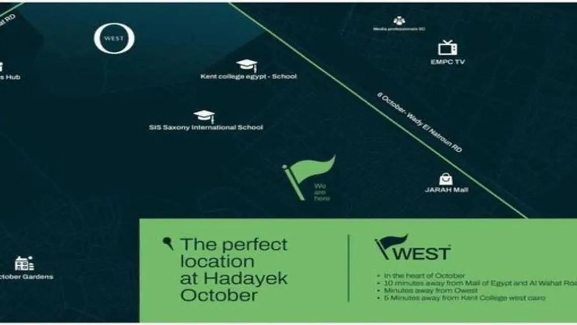 شقة فاخرة في I-West مع إطلالة رائعة