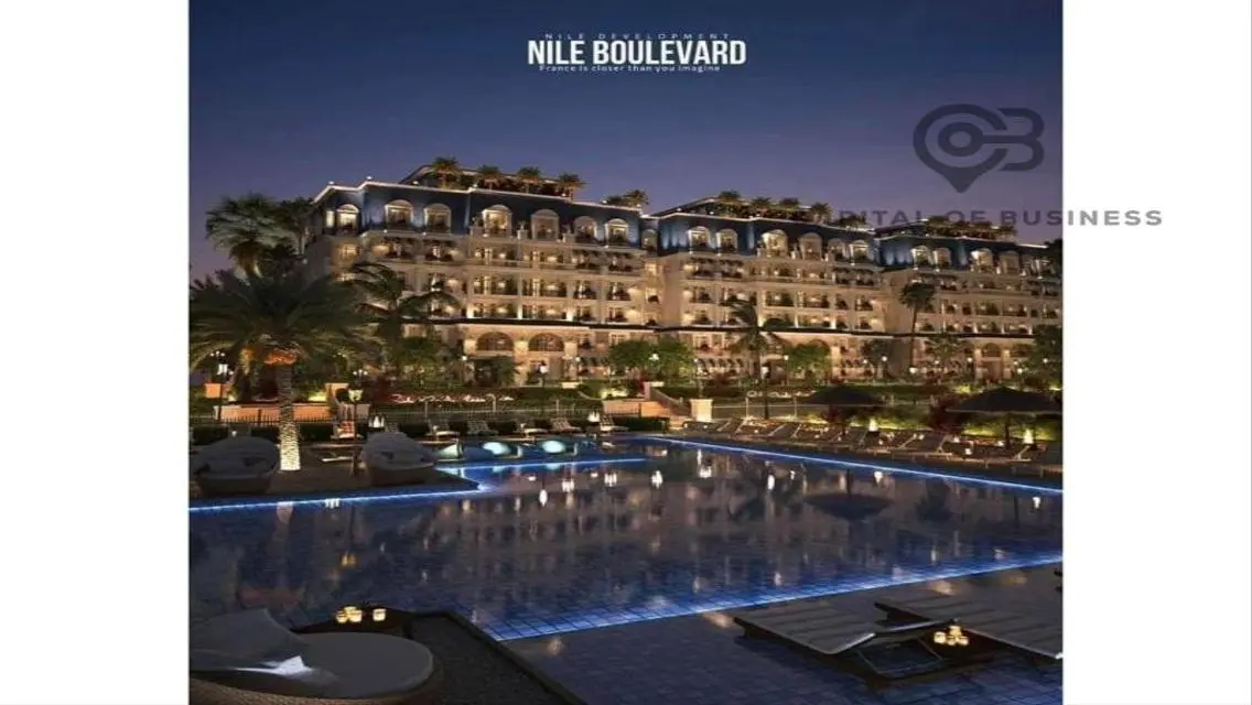 Luxury Apartment in Nile Boulevard Compound - New Cairo