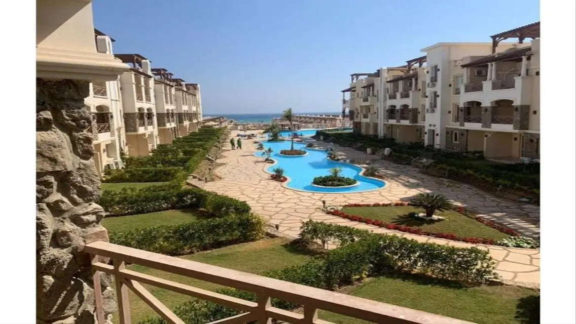 Sea-view Apartment with Private Pool and Garden
