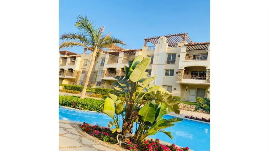 Sea-view Apartment with Private Pool and Garden