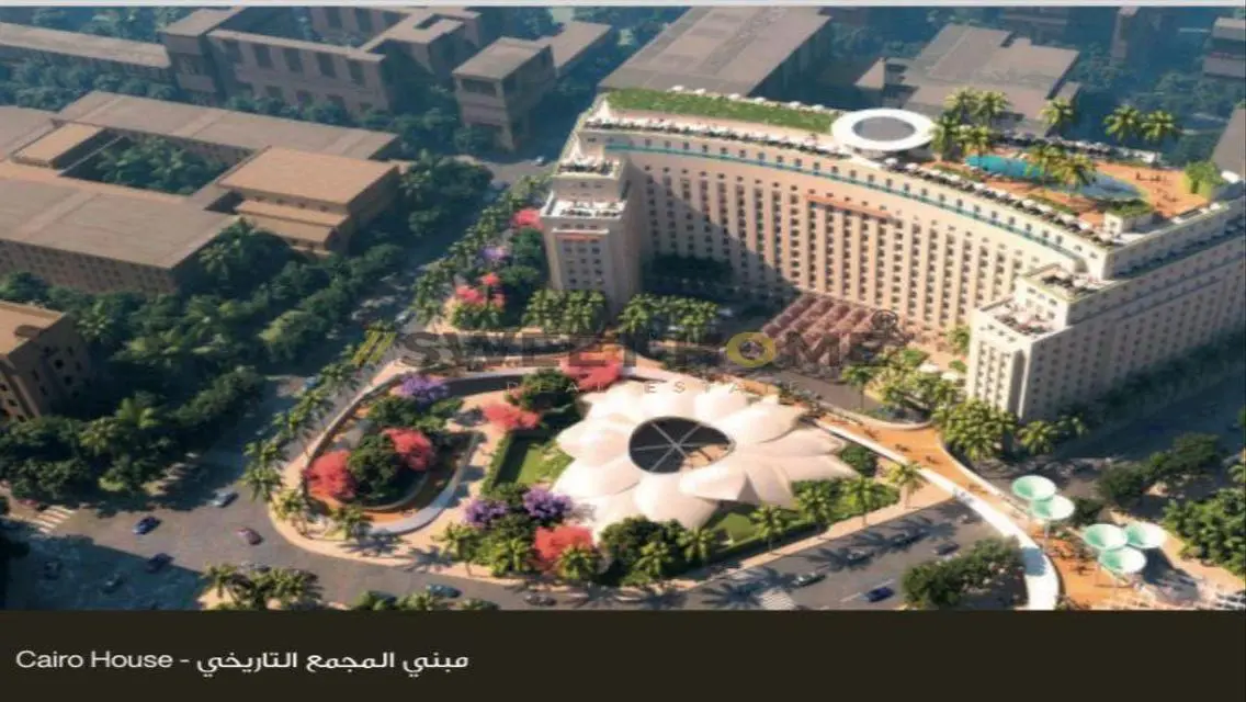 شقة فاخرة مكونة من 3 غرف نوم بسعر 6,200,000 ج