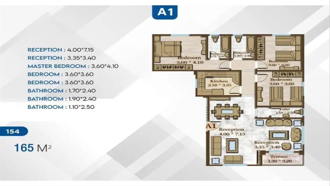 Luxury Apartment for Sale - 3 Bedrooms