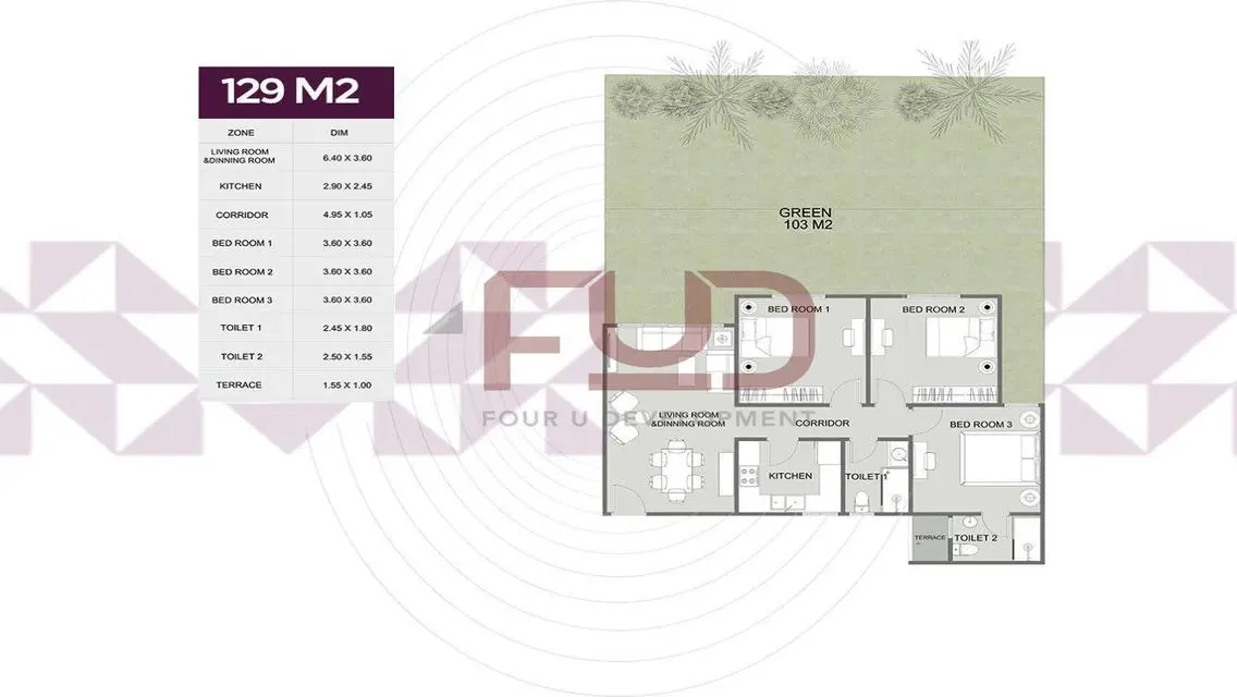 Luxury Apartment for Rent in Okardia Compound