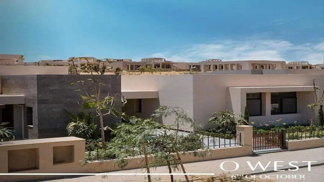 شقة راقية في O-West بمرافق فاخرة