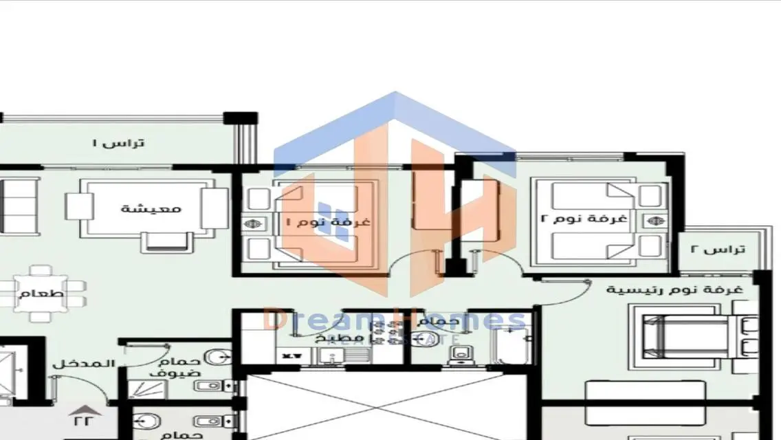 Luxury Apartment for Rent with Spacious Layout